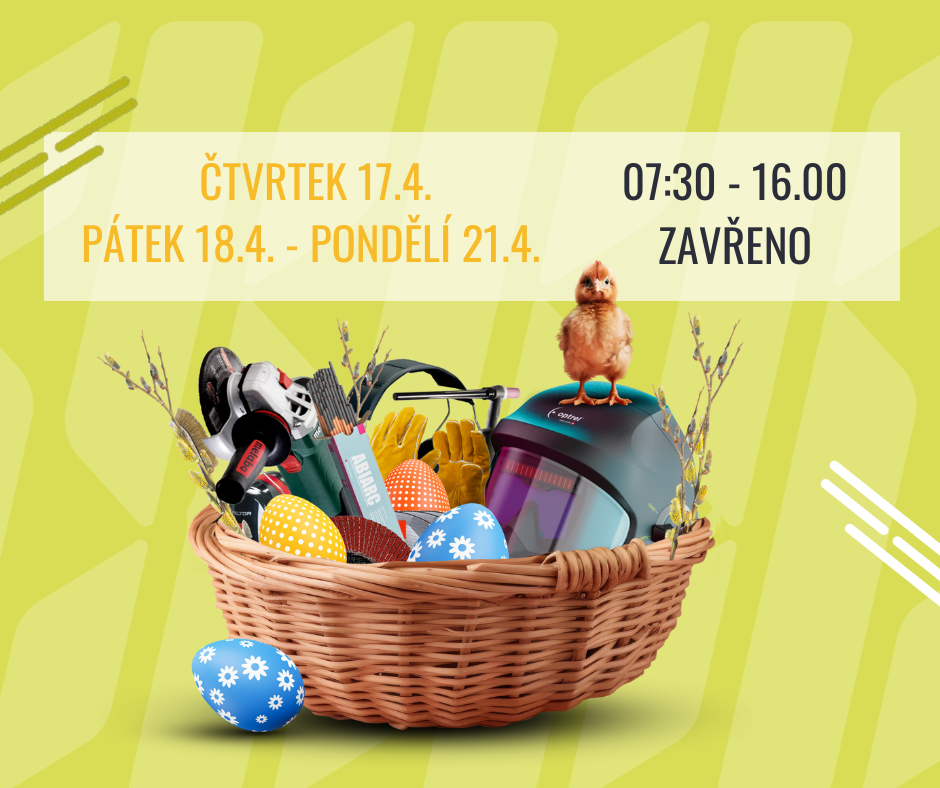 Otevírací doba během Velikonoc